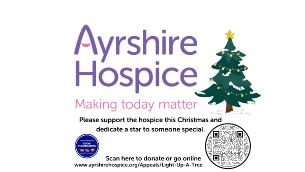 Ayrshire Hospice Adopts Christmas Trees Across Ayrshire