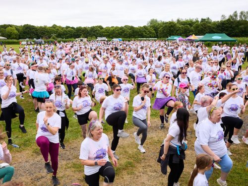 Colour Dash 2024 Crowd Running